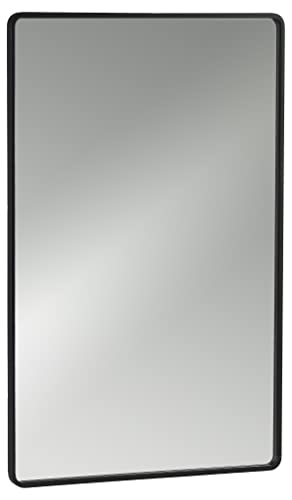 Zone Denmark Rim Wandspiegel, 70 x 44 x 2,5 cm, Schwarz von Zone Denmark