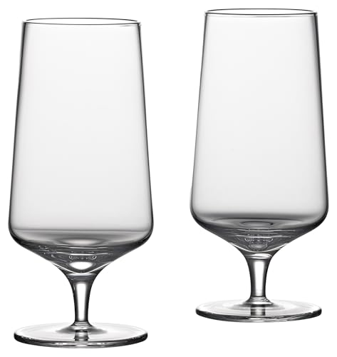 Zone Denmark Rocks Biergläser – Mundgeblasenes Glas – Spülmaschinengeeignet – 50 cl – Höhe 18 cm – Transparent – 2 Stück Zone Denmark Rocks Biergläser – Mundgeblasenes Glas – Spülmaschinengeeignet – 50 cl – Höhe 18 cm – Transparent – 2 Stück von Zone Denmark