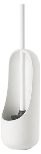 Zone Denmark Sensu Toilettenbürste, WC Bürste, Klobürste in Schönem Dänischem Design, Bürstengarnitur mit Bürste und Halter fürs Badezimmer, Stehend, Durchm. 11,8 cm, Höhe 41 cm, Weiß Zone Denmark Sensu Toilettenbürste, WC Bürste, Klobürste in Schönem Dänischem Design, Bürstengarnitur mit Bürste und Halter fürs Badezimmer, Stehend, Durchm. 11,8 cm, Höhe 41 cm, Weiß von Zone Denmark