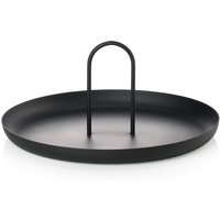 Zone Denmark - Singles Tablett, Ø 30 x 13 cm, schwarz von Zone Denmark