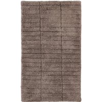Zone Denmark - Soft Tiles Badezimmermatte, 80 x 50 cm, taupe von Zone Denmark