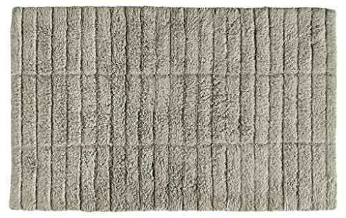 Zone Denmark Tiles Badematte, Badteppich rutschfest, Duschvorleger fürs Badezimmer aus 100% Baumwolle, Waschbar, 80 x 50 cm, Eukalyptusgrün Zone Denmark Tiles Badematte, Badteppich rutschfest, Duschvorleger fürs Badezimmer aus 100% Baumwolle, Waschbar, 80 x 50 cm, Eukalyptusgrün von Zone Denmark