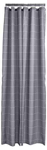Zone Denmark Tiles Duschvorhang 180x200 cm, Hochwertiger Vorhang fürs Bad, aus Polyester, Schnelltrocknend, Waschbar, Slate Grey (Grau) von Zone Denmark