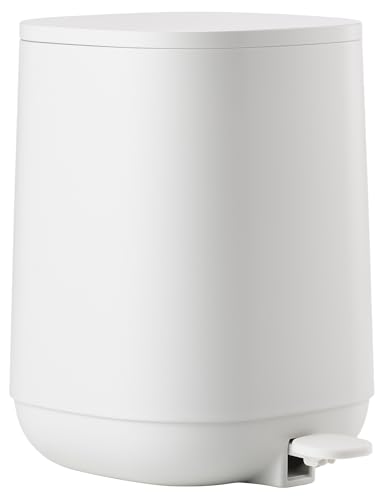 Zone Denmark Time Mülleimer fürs Badezimmer, Kleiner Kosmetikeimer, Abfalleimer mit Deckel, Durchm. 20,8 cm, Höhe 27,5 cm, Fassungsvermögen 3 Liter, Weiß Zone Denmark Time Mülleimer fürs Badezimmer, Kleiner Kosmetikeimer, Abfalleimer mit Deckel, Durchm. 20,8 cm, Höhe 27,5 cm, Fassungsvermögen 3 Liter, Weiß von Zone Denmark