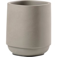 Zone Denmark - Time Zahnputzbecher, concrete von Zone Denmark