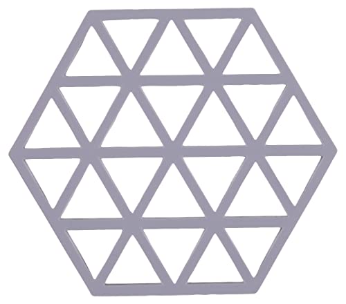 Zone Denmark Triangles Topfuntersetzer/Untersetzer für Töpfe, Silikon, 16 x 14 cm, Lavender von Zone Denmark