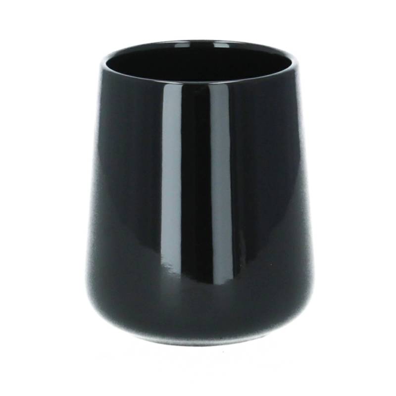 Zone Nova Shine Zahnbürstenbecher - schwarz 330268 von F&H Group
