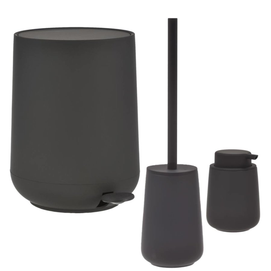 Bad-Accessoires Set 3tlg. "Nova ONE" black (schwarz) Zone Denmark von Zone