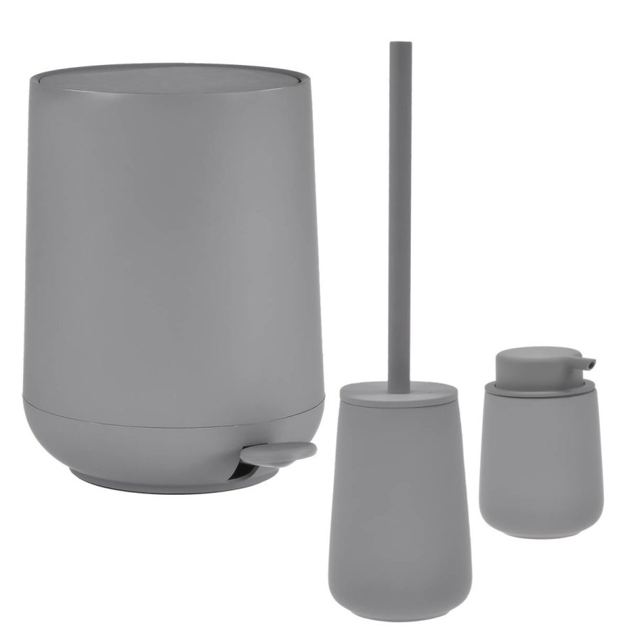 Bad-Accessoires Set 3tlg. "Nova ONE" grey (grau) Zone Denmark - Raumzutaten.de | Online Shop von Zone