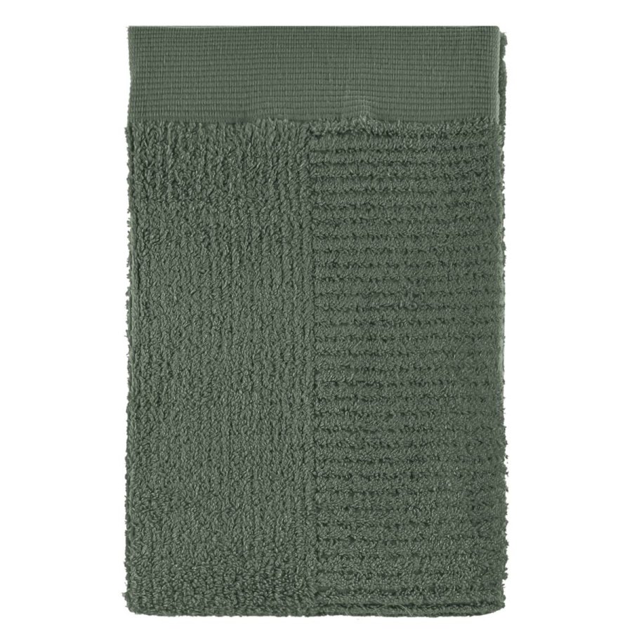 Badehandtuch 70x140cm "Classic" olive green - Raumzutaten.de | Online Shop von Zone