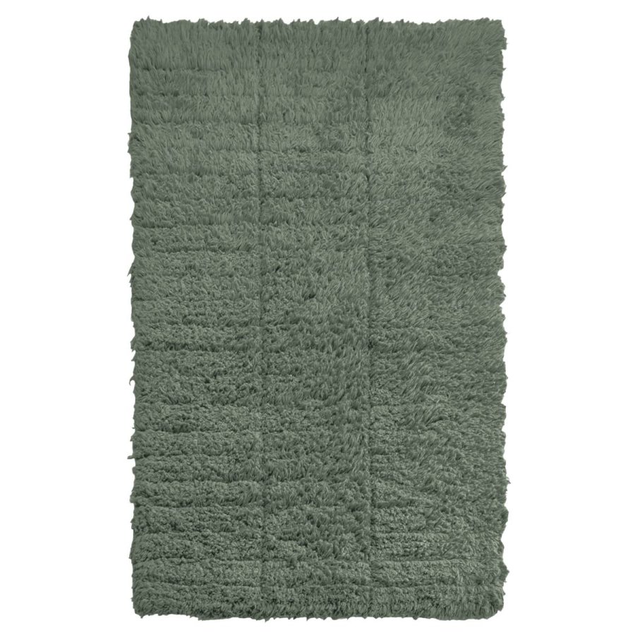 Badematte 50x80cm "Tiles" olive green - Raumzutaten.de | Online Shop von Zone