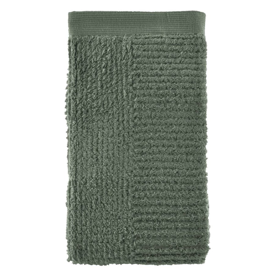 Handtuch 50x100cm "Classic" olive green - Raumzutaten.de | Online Shop von Zone