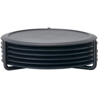 Zone Denmark - Glasuntersetzer, schwarz (6er-Set) von Zone Denmark