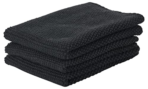 Zone Dish Cloth 27 x 27 cm 3 pcs Black von Zone Denmark