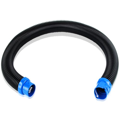 1m Twist-Lock Schlauch Ersatz, ZoneYan Reinigungsschlauch für Schwimmbad, Pool Pumpenschlauch, Poolschlauch für Zodiac MX6 MX8 hydraulische Poolreiniger, Schwarz von ZoneYan