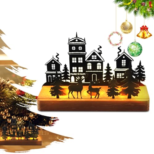 ZoneYan Kerzenhalter Adventskranz, Weihnachtsdeko Kerzenhalter, Kerzenständer Metall Modern, Kerzentablett mit Holz Haltern, Tisch Adventsdeko für DIY Adventskranz Deko, Weihnachten Kerzenteller ZoneYan Kerzenhalter Adventskranz, Weihnachtsdeko Kerzenhalter, Kerzenständer Metall Modern, Kerzentablett mit Holz Haltern, Tisch Adventsdeko für DIY Adventskranz Deko, Weihnachten Kerzenteller von ZoneYan