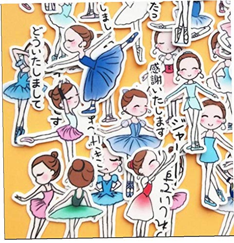 30 Pc/Junge Mädchen Tanzen Ballett Aufkleber Tagebuch-aufkleber Scrapbooking Dekoration Papierware Aufkleber Schule Packen von Zonfer