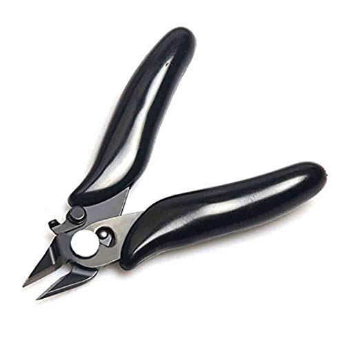 Zonfer Diagonal Pliers, 3.5 Inch Mini Wire Cutter Small Soft Cutting Electronic Pliers Wires Insulating Rubber Handle Model Pliers von Zonfer