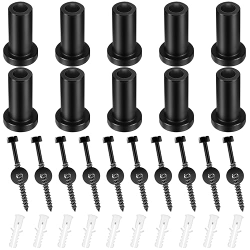 Zonon Abstandshalter für Scheunentüren, 5,1 cm, Ersatz-Scheunentürschiene, Schienen-Hardware, Wandabstandshalter mit Schrauben, Schraubenbolzen, Wandanker zum Verbinden von Schienenverbindungsgeräten Zonon Abstandshalter für Scheunentüren, 5,1 cm, Ersatz-Scheunentürschiene, Schienen-Hardware, Wandabstandshalter mit Schrauben, Schraubenbolzen, Wandanker zum Verbinden von Schienenverbindungsgeräten von Zonon