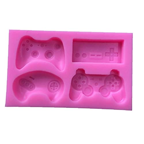 1pc Game Controller Kuchen-Fondant-Form-Video Gamepad-silikon-Form Für Süßigkeit Schokolade Kuchen-Dekoration-Harz-ton von Zonster