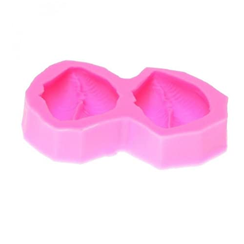 3d Sexy Küssen Lippen Mund Silikon Fondant Form Kuchen Plätzchen Dekorieren Werkzeug Schokolade Gumpaste Form von Zonster