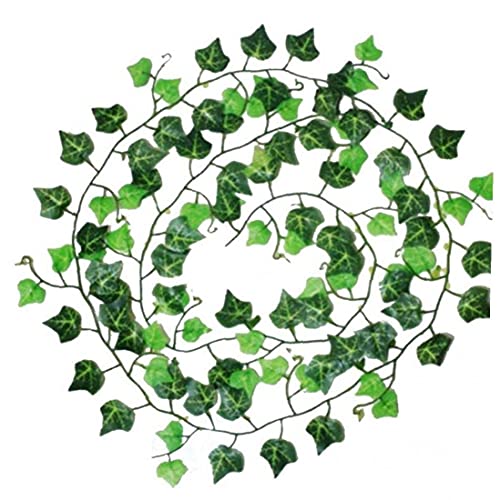 Zonster 1 Stück 2. Gefälschte Girlande Blätter Dekoration Künstliche Grüne Efeu Rebe Pflanzen Für Wohnkultur Indoor Im Freien von Zonster