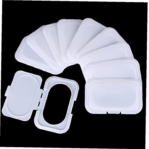 Zonster 10pcs Einzelausgabe Feuchttücher Deckel Wiederverwendbare Wipes Abdeckung Tragbare Kind Wet Tissues Kasten-Kappe, Staubdichtes Spender Schutz Kind Zonster 10pcs Einzelausgabe Feuchttücher Deckel Wiederverwendbare Wipes Abdeckung Tragbare Kind Wet Tissues Kasten-Kappe, Staubdichtes Spender Schutz Kind von Zonster
