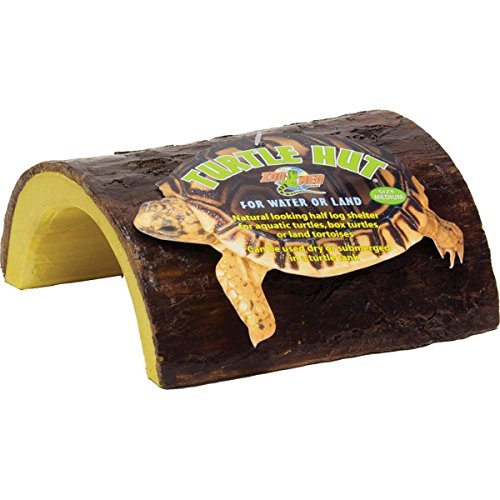 Zoo Med AH-ME Turtle Hut MED Höhle in Holzoptik für Reptilien und Amphibien von Zoo Med