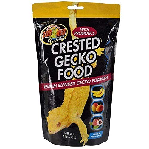 Zoo Med CRESTED Gecko Lebensmittel – Tropical Fruit – 1 lb von Zoo Med