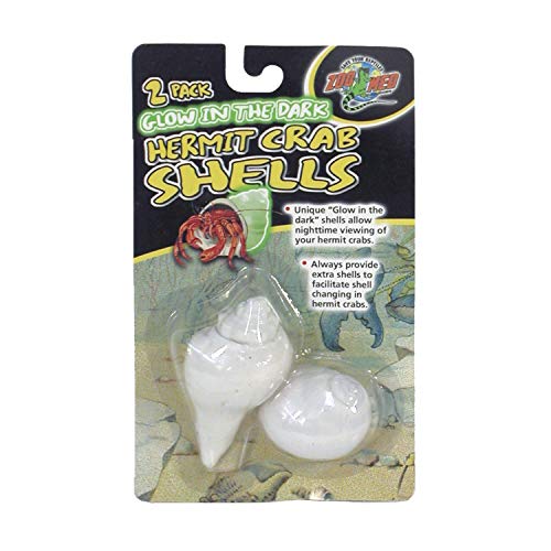 Zoo Med HC-43 Hermit Crab Neon Shell Glow, 2er Pack Kunststoffmuscheln für Einsiedlerkrebse - leuchten im Dunkeln Zoo Med HC-43 Hermit Crab Neon Shell Glow, 2er Pack Kunststoffmuscheln für Einsiedlerkrebse - leuchten im Dunkeln von Zoo Med