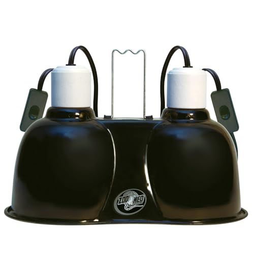 Zoo Med LF-19e Mini Combo Deep Dome, Doppel-Reflektor-Lampenschirm Zoo Med LF-19e Mini Combo Deep Dome, Doppel-Reflektor-Lampenschirm von Zoo Med