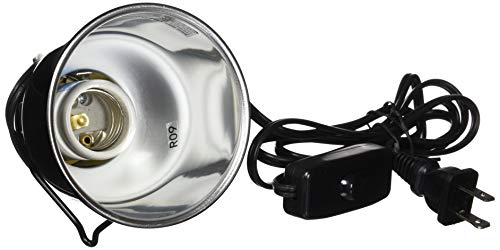 Zoo Med LF-35e Nano Dome Lamp Fixture - Lampenfassung für Nano-Terrarien 40 W E27, 1 Stück (1er Pack) von Zoo Med