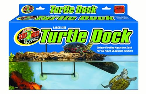 Zoo Med TD-30e Turtle Dock LG Sonnenplatz für Wasserschildkröten - passt sich automatisch an den Wasserstand an von Zoo Med