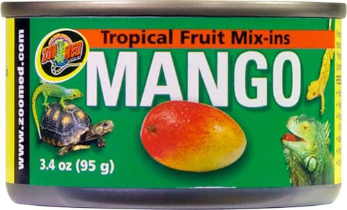 Zoo Med Tropical Fruit Mix-ins Mango, Ergänzungsfuttermittel für Reptilien von Zoo Med
