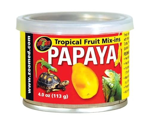 Zoo Med Tropical Fruit Mix-ins Papaya Reptile Food, 3.4-Ounce von Zoo Med