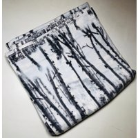 Zoofleece Birke Baum Schnee Weiß Camo Camouflage Jagd Sport Fleece Decke Quilt Beste Freundin Geschenk Geburtstag 60x60" von ZooFleece