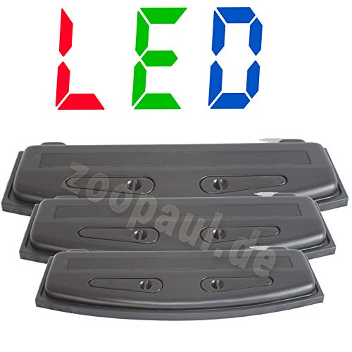 ZooPaul 120x40 LED Aquarium Abdeckung Panorama gebogen Deckel Beleuchtung Haube gewölbt von ZooPaul