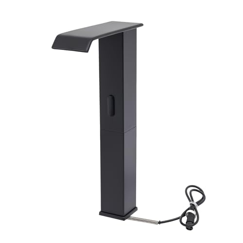 Infrarot Sensor Wasserhahn Bad,Automatisch Badarmatur,Berührungsloser Waschtischarmatur, Induktion Waschtischmischer,Armatur Waschbecken mit Sensor,Auslauf Höhe 270 mm (Schwarz) von Zoobotanica