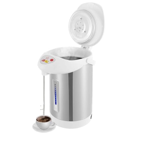 Thermopot 3 Liter,Edelstahl Heißwasserspender,750W Wasserspender mit 3 Ausgabemodi,Elektrischer Wasserkocher Dispender für Haus, Schule, Büro, Hotel Thermopot 3 Liter,Edelstahl Heißwasserspender,750W Wasserspender mit 3 Ausgabemodi,Elektrischer Wasserkocher Dispender für Haus, Schule, Büro, Hotel von Zoobotanica