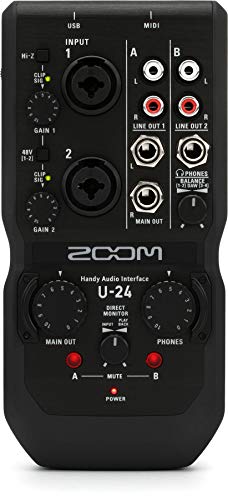 ZOOM U24 Audio-Schnittstelle 2In/4Out von Zoom