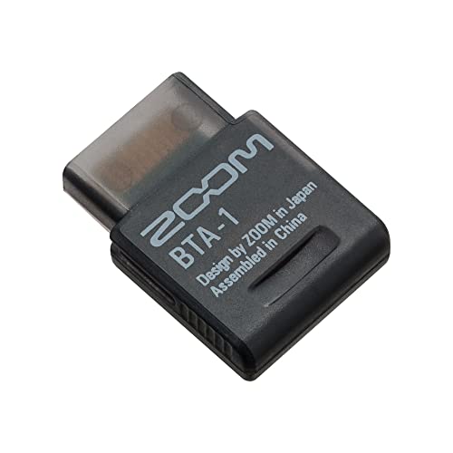 ZOOM BTA-1 Bluetooth Adapter für drahtlose Fernsteuerung von Recordern über iOS-App, passend u.a. für H4essential und H6essential Handy Recorder, F3 und F6 Feldrecorder von Zoom