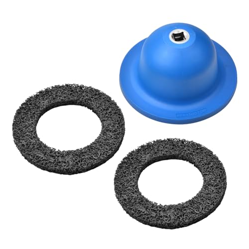Zoomtools 3-teiliges Radnabenschleifer | radnabenreiniger | Innen-Ø 90 mm außen-Ø 150 mm | Aluminium Nabenschleifer von Zoomtools