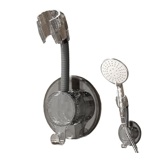 Duschhandbrause Halterung,Drehbarer Montagehalter Ohne Bohren | Universeller Haftkleber Duschstangenhalter Für Bad Dusche Duschhandbrause Halterung,Drehbarer Montagehalter Ohne Bohren | Universeller Haftkleber Duschstangenhalter Für Bad Dusche von Zopoee