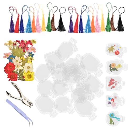 Gepresste Blumen Lesezeichen | Handgemachte transparente Lesezeichen für Trockenblumen | Handgemachte Bastelartikel Für Stickerbücher Geschenk Für Mütter Und Freunde Gepresste Blumen Lesezeichen | Handgemachte transparente Lesezeichen für Trockenblumen | Handgemachte Bastelartikel Für Stickerbücher Geschenk Für Mütter Und Freunde von Zopoee