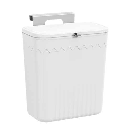 Komposteimer Für Küche Mülleimer Hängend Küche, Hängender Mülleimer Mit Deckel Für Badezimmer/Schlafzimmer,Komposteimer Für Den Innenbereich von Zopoee
