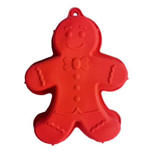 Lebkuchen-Silikon-Kuchenform, Lebkuchenmann-Form, Silikon-Lebkuchenmann-Backblech, Silikonform Fondant Lebkuchenmann Formen, Antihaftbeschichtetes Kuchenform-Backblech Lebkuchen-Silikon-Kuchenform, Lebkuchenmann-Form, Silikon-Lebkuchenmann-Backblech, Silikonform Fondant Lebkuchenmann Formen, Antihaftbeschichtetes Kuchenform-Backblech von Zopoee
