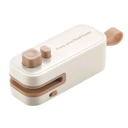 Mini Snackbeutel Versiegelungswerkzeug | Tragbarer Snackbeutel Hitzeversiegelungs | USB-ladbares Frischhaltegerät für Chips Fleisch Käse Mini Snackbeutel Versiegelungswerkzeug | Tragbarer Snackbeutel Hitzeversiegelungs | USB-ladbares Frischhaltegerät für Chips Fleisch Käse von Zopoee