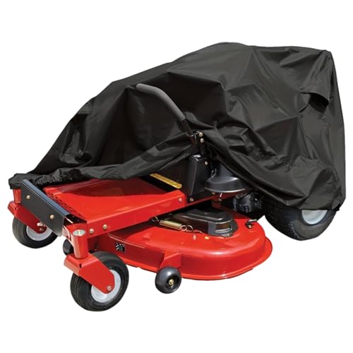 Rasenmäher Schutzabdeckung, Wasserdicht und Schwerlast - Rasenmähertraktor Abdeckung Außenbereich - Wetterfeste Aufbewahrung Zubehör Für Traktor Garten Garage Rasenmäher Schutzabdeckung, Wasserdicht und Schwerlast - Rasenmähertraktor Abdeckung Außenbereich - Wetterfeste Aufbewahrung Zubehör Für Traktor Garten Garage von Zopoee