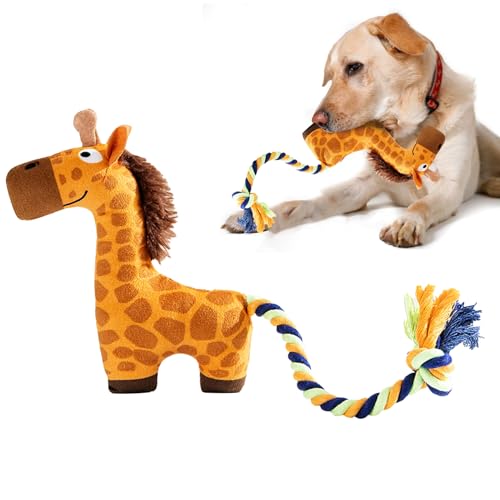 Zopoee Plüsch Quietsch Hundespielzeug | Plüsch Hundespielzeug,Interaktiv Beschäftigungsspielzeug Für Pudel Welpen Senioren Hunde Indoor Spielspaß Und Geistige Förderung von Zopoee