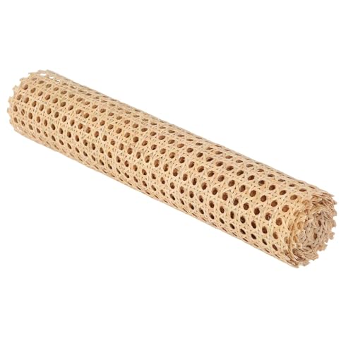 Zopoee Rohrgurtrolle, Wiener Geflecht, Natürliches Breite Rattan Gurtband, Rohrgewebe-Blatt, Heimstuhl-Deckenmöbel-Schrank-Gurtband, Wasserdichtes Gewebtes Material Für Möbel, Stühle, Schränke von Zopoee